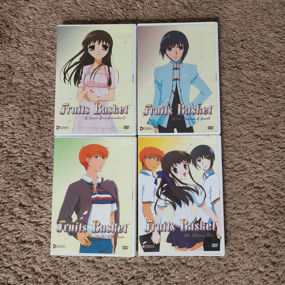 Fruits Basket Anime Series Vol. 1-4, Episodes 1-26, DVD 2003